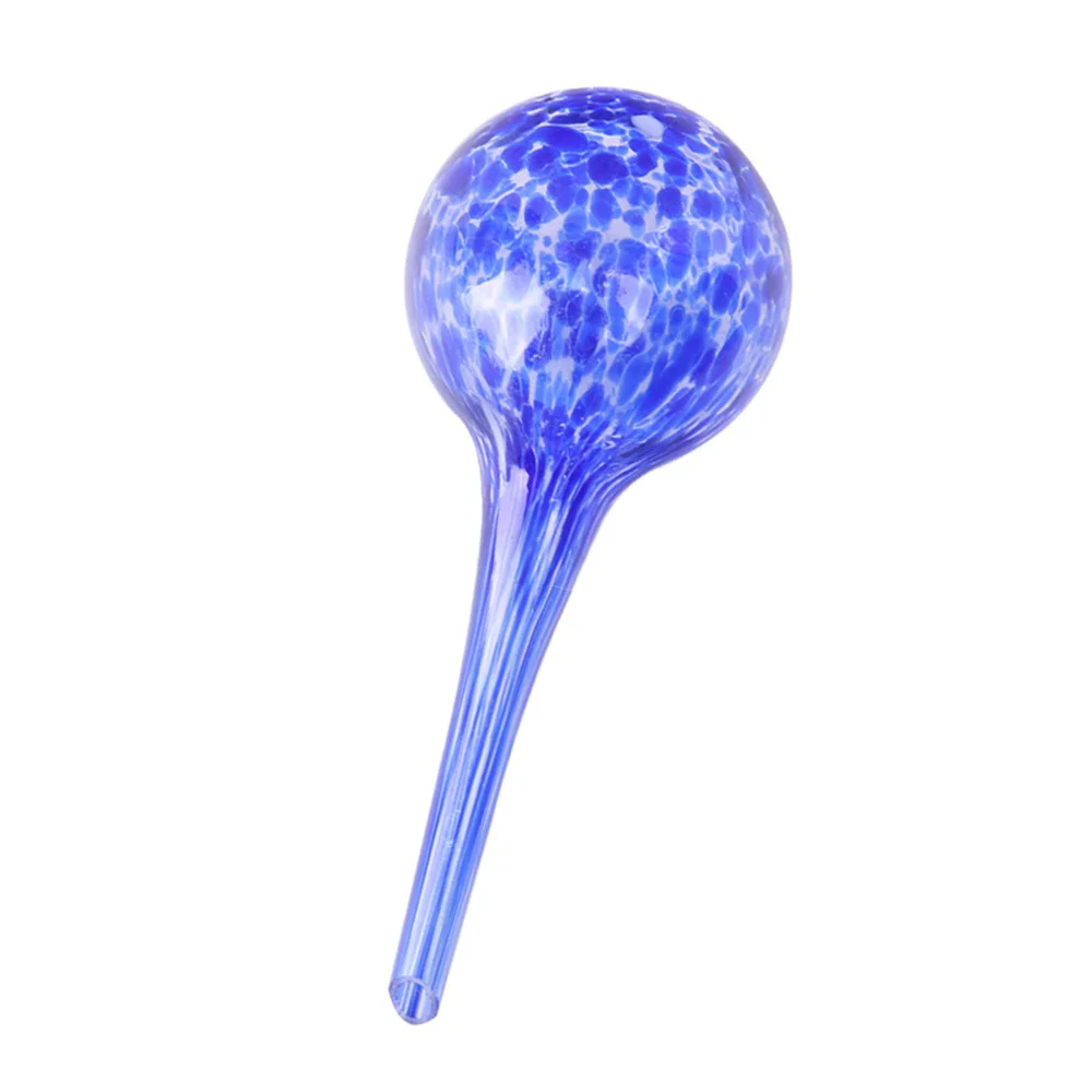 

Glass Watering Globes Colored Automatic Water Dripper Small Flower Kettle for Plant (Colorful)