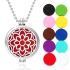 Древо жизни диффузор для ароматерапии Цепочки и ожерелья открытые Медальоны Подвеска Духи диффузор для ароматерапии, медальон Цепочки и ожерелья с подушечками