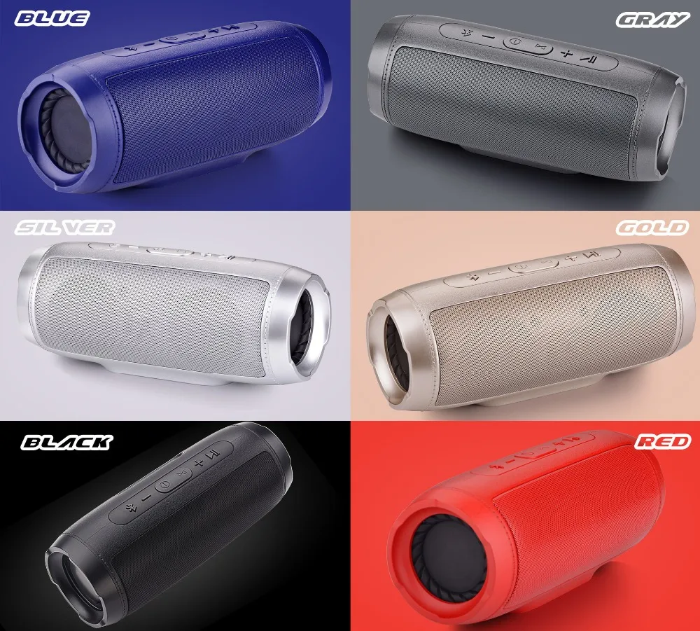 Хит продаж Новый беспроводной двойной динамик Bluetooth мини Портативный сабвуфер TF