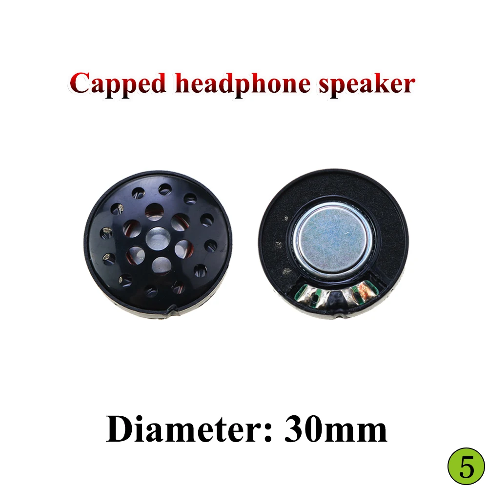 1 шт. драйвер Hifi Bluetooth белые магнитные наушники Динамик 27 29 мм 30 37 40 50