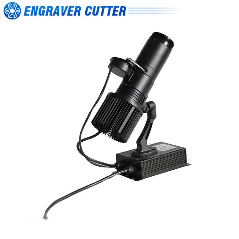 40 Вт Крытый Черный пульсветодиодный дистанционного управления LED Gobo рекламный