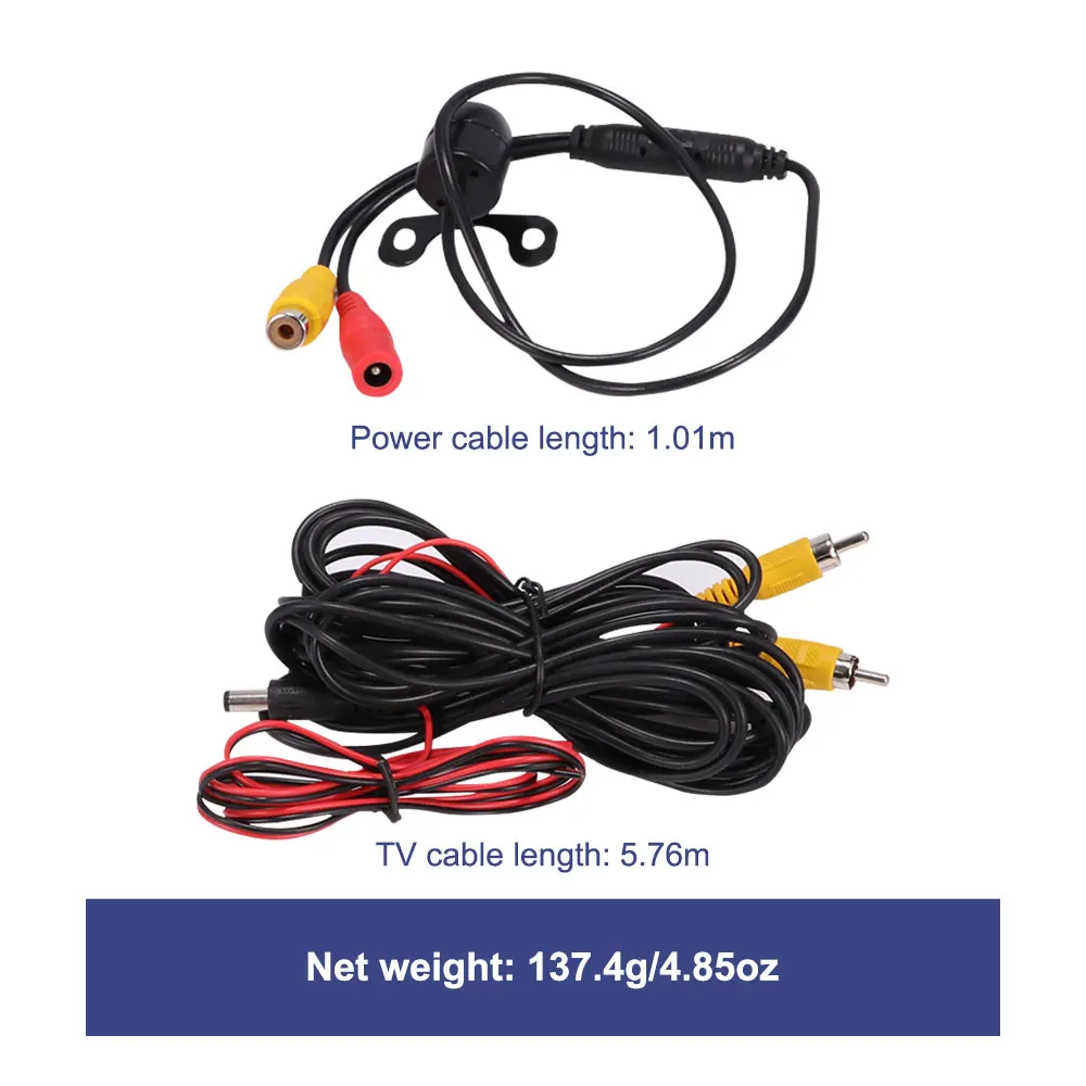 170 Degree Car Camera Durable Clear Scale Design Easy Installation Wide Angle Reverse Waterproof Good Filling Lamp System | Автомобили и