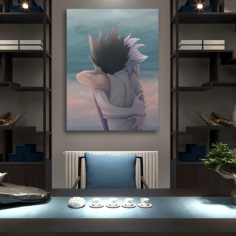 

Home Decoration HD Printed Canvas Painting Anime Poster Wall Artwork Modular Pictures For Living Room Framework