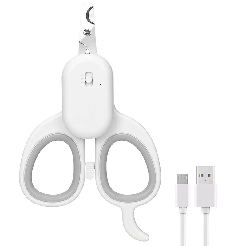 

Dog and Cat Nail Clippers for Cat Ringworm Detection, Safety Lock, Pet Claw Trimmers for Small Animals & Small Breed