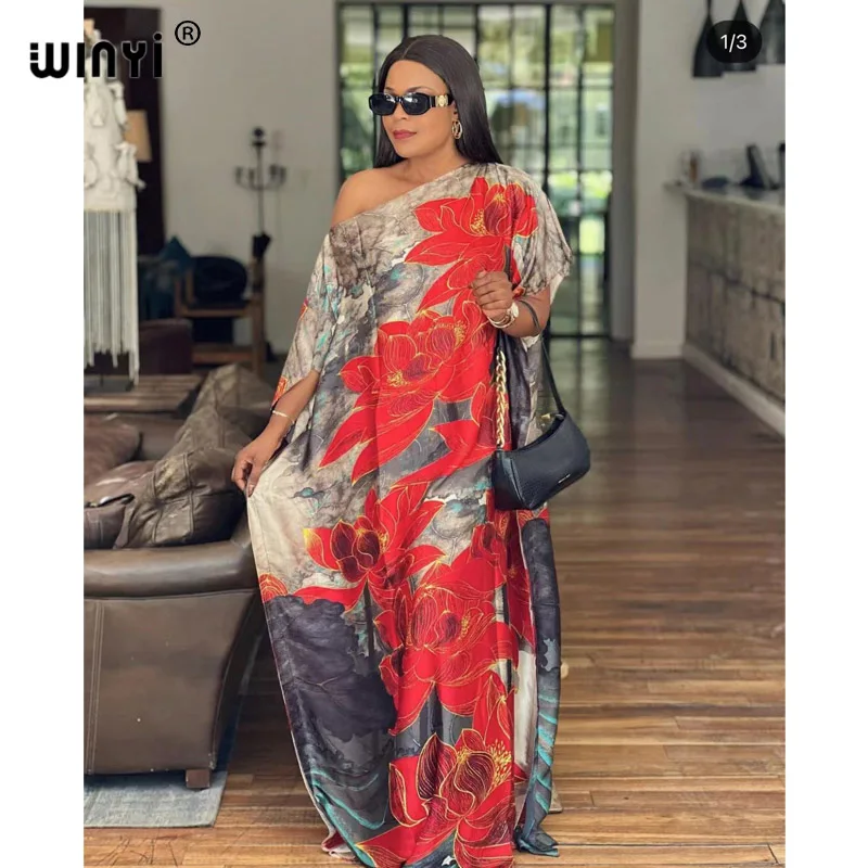 Dress Length 130cm, Bust:145cm New fashion dress for women/lady,Elegant oversized Dress african print dresses for ladies/women