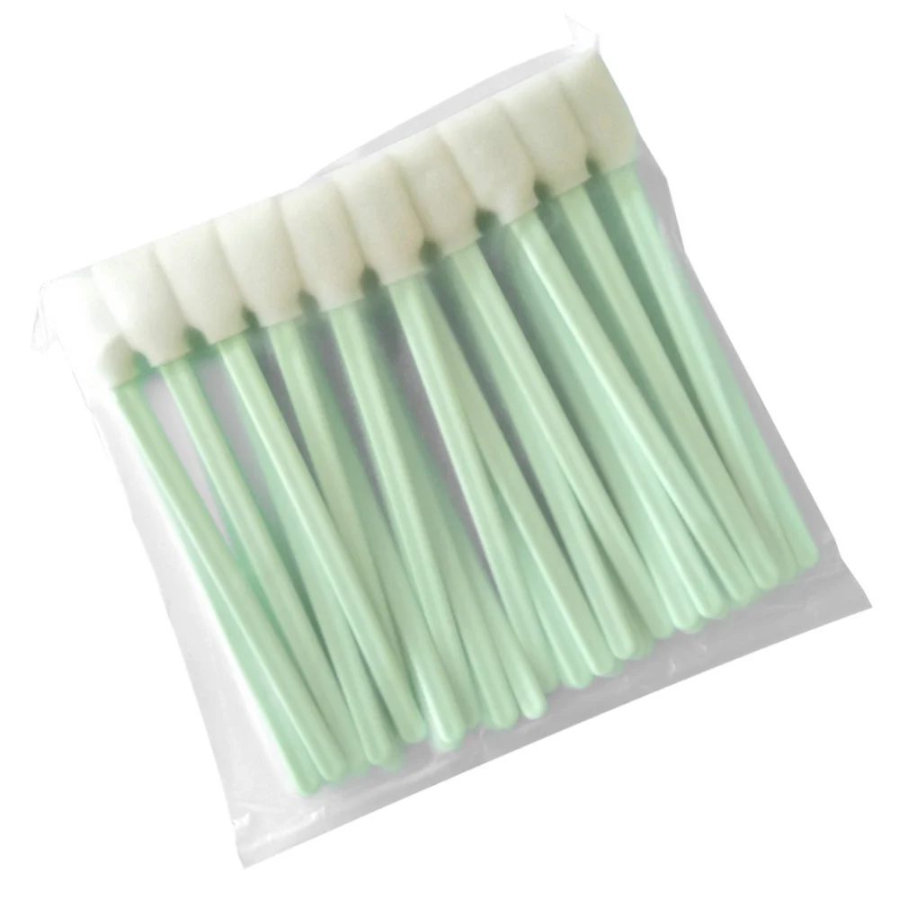

100/200pcs Cleaning Cotton Swab Sticks Multipurpose Spiral Tip Industrial Sponge Stick for Optical Equipment Cleaning