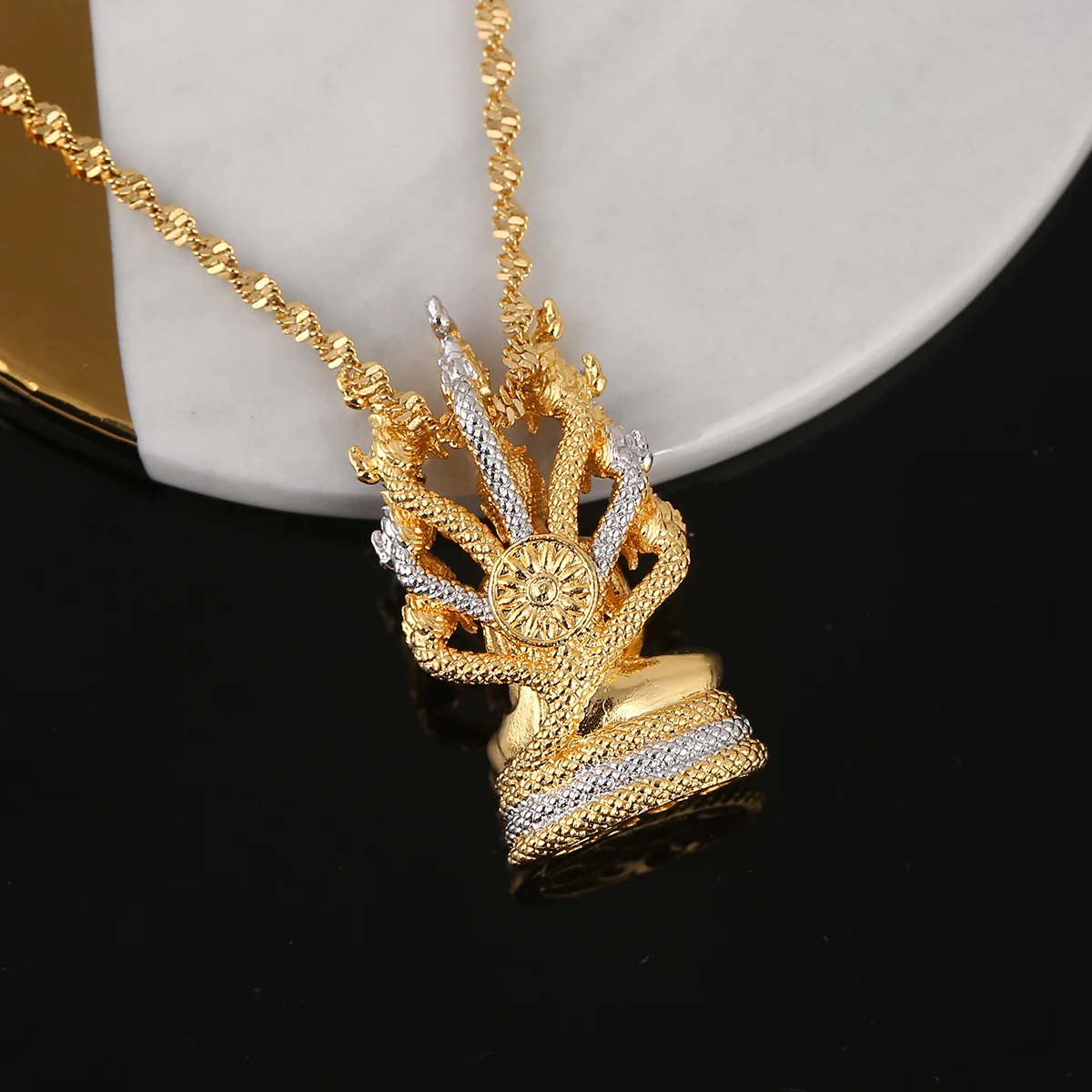 Камбоджийский стиль сад Будды искусственные ожерелья ювелирные изделия Таиланд