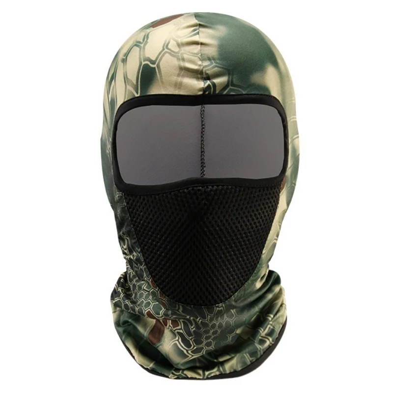 Камуфляжная Балаклава маска на все лицо для военных игр езды велосипеде охоты