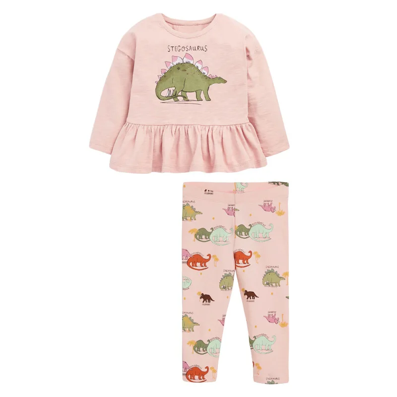 SAILEROAD Baby Boys Pajamas Clothing Sets Long Sleeve t-shirts+ pants kids Cotton Children's Rabbit Suit |