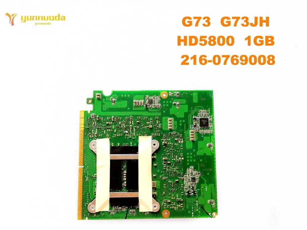 G73 _ MXM HD5800 1GB 216-0769008 tarjeta de видео для ASUS G73JH портативный VGA gráplaca 100% probado | Компьютеры и