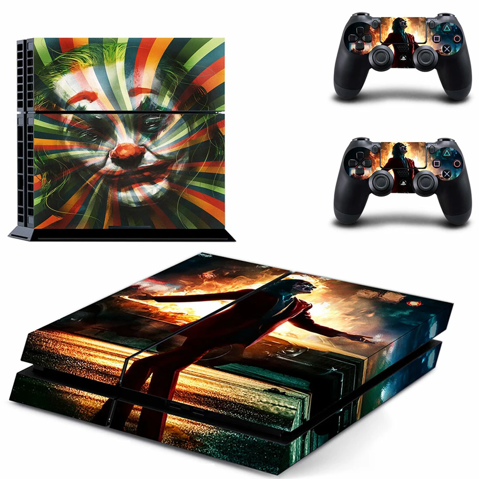 Наклейка Joker Skin для контроллера PS4 и двух контроллеров набор виниловых наклеек sony