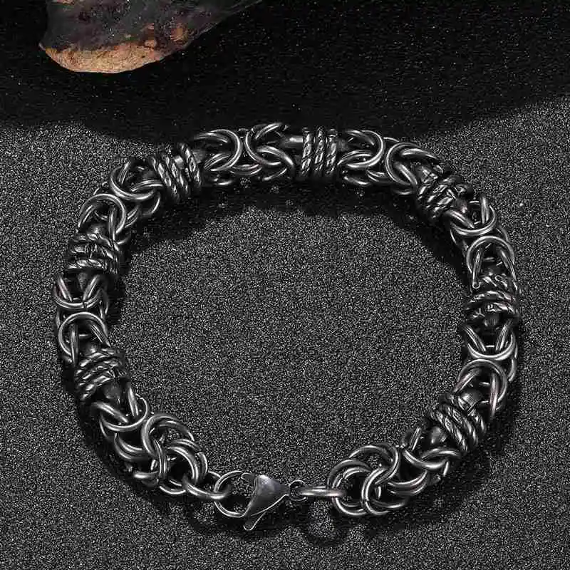 

2021 New Stainless Steel Chain Bracelet Fashion Jewelry For Women and Men Birthday Party Gift GS0090