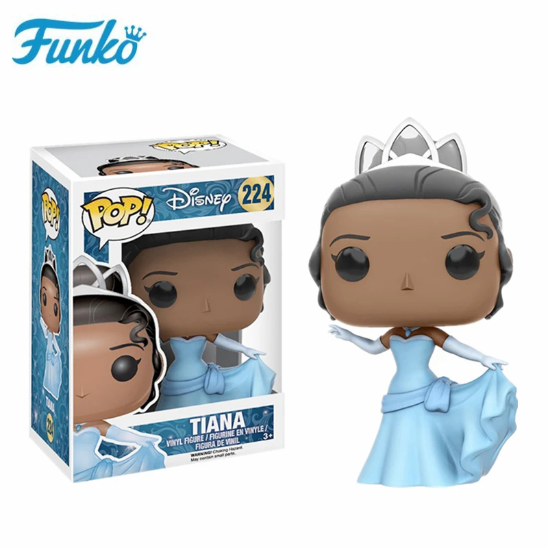 Оригинальные фигурки героев мультфильма FUNKO Disney принцесса Золушка Тиана Моана