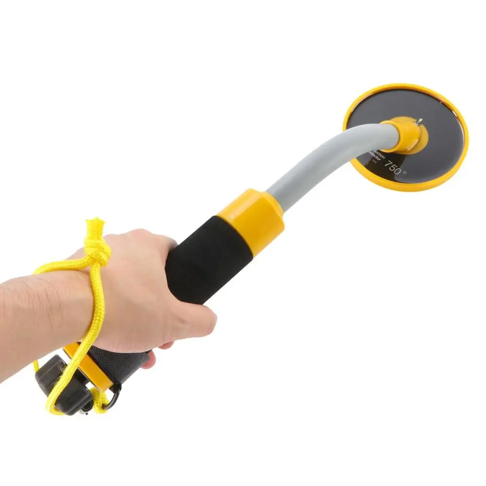 

Ручной металлоискатель 100 футов Водонепроницаемый Импульсный индукционный металлоискатель точка особенность ЖК-индикатор для подводного золотоискателя