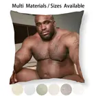 Наволочка для подушки для мужчин, наволочка для подушки из хлопка и льна, наволочка для большого члена для мужчин, наволочка для большого члена, черного цвета