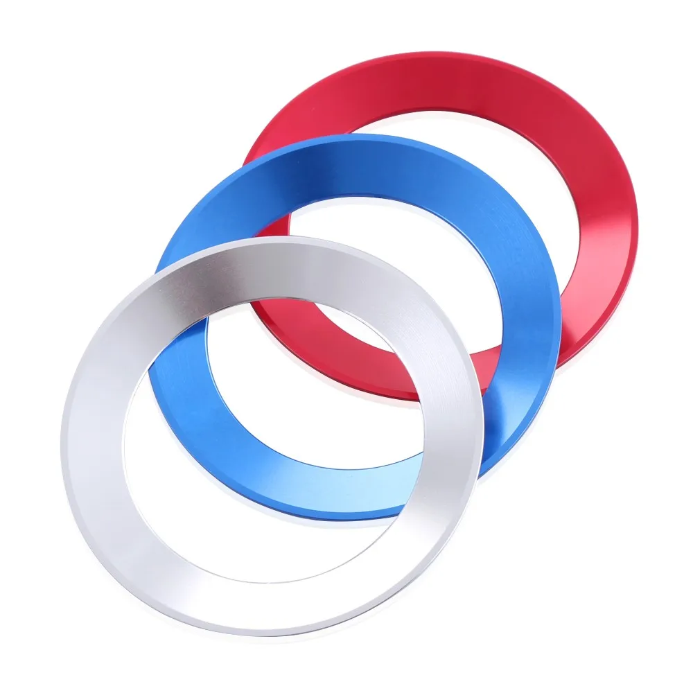 Наклейка на руль автомобиля металлическое кольцо Эмблема для VW Golf 6 7 новая Jetta