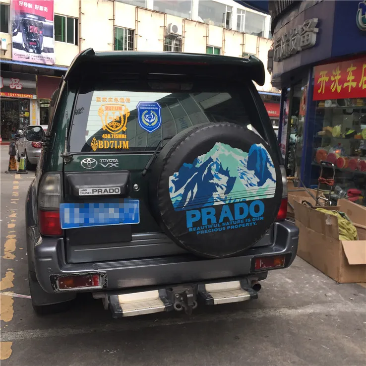 Спойлер для TOYOTA LAND CRUISER PRADO 2010-2014 3400 спойлер высокого качества из АБС-пластика
