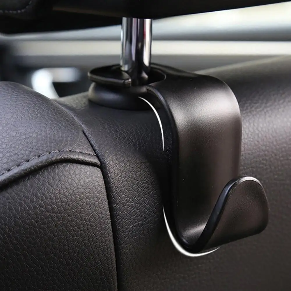 

Car Storage Bag Seat Back Hook Car Headrest Hanger Wallet Shopping Bag Car Supplies Storage Hanger Hook