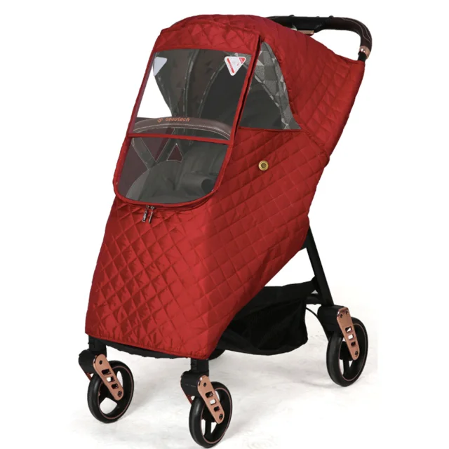 

Baby Stroller Rain Cover Transparent Weather Shield Full-Cover Shield Windows Strollers Breathable Design Stroller Accessories