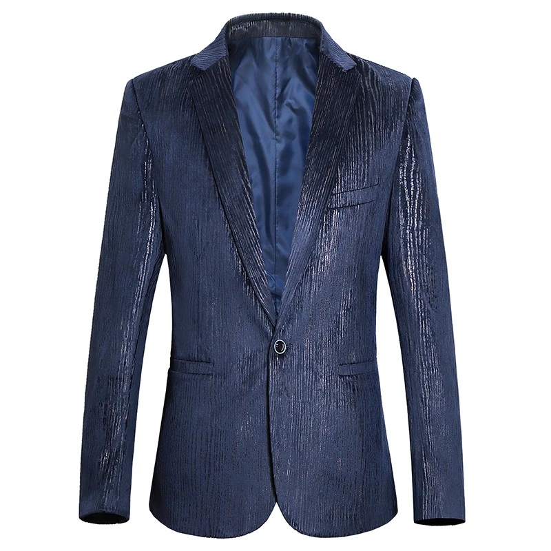 

plus Size S-6XL Luxury men's spring autumn fashion business suit jacket wedding banquet brand slim suit jacket male blazer