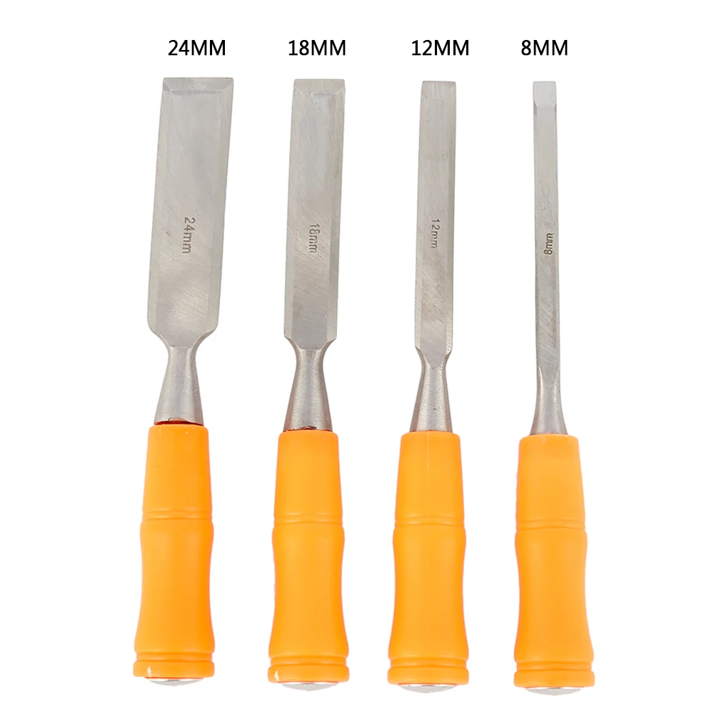 

4PCS Carving Chisel Sharp Woodworking Tools Carrying Case Manual Wood Carving Hand Tools for DIY Woodworking Tools Dropshipping