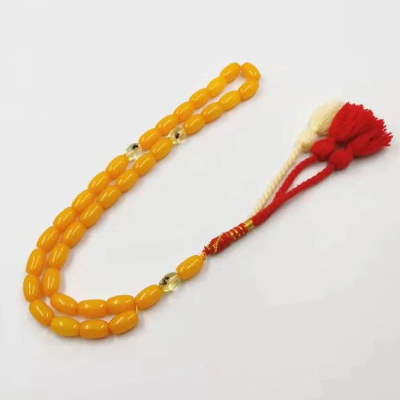 

Resin tasbih with Real insect beads 33 45 51 66 99 Man's Misbaha Prayer Beads Muslim Rosary Hand Made Turkey tassels Rosary