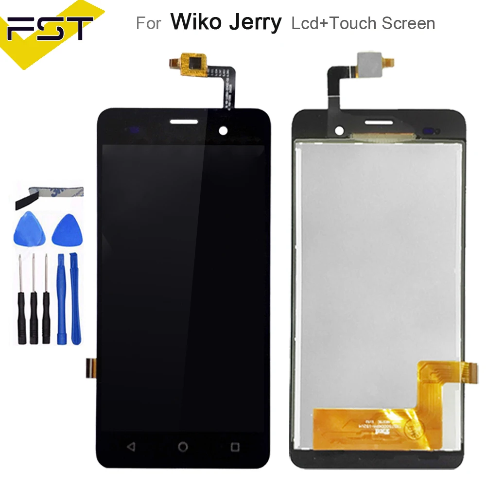 ЖК-дисплей для Wiko jerry / Jerry 2 3 4 кодирующий преобразователь сенсорного экрана в