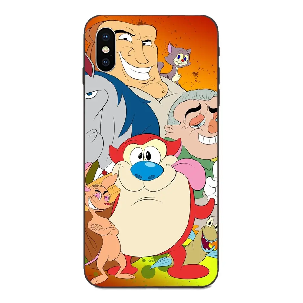 as picture Мягкий Топ продаж для Apple IPhone X XS Max XR 4 4s 5 5S SE 6 6S 7 8 Plus постер с мультяшным рисунком - Цвет: as picture
