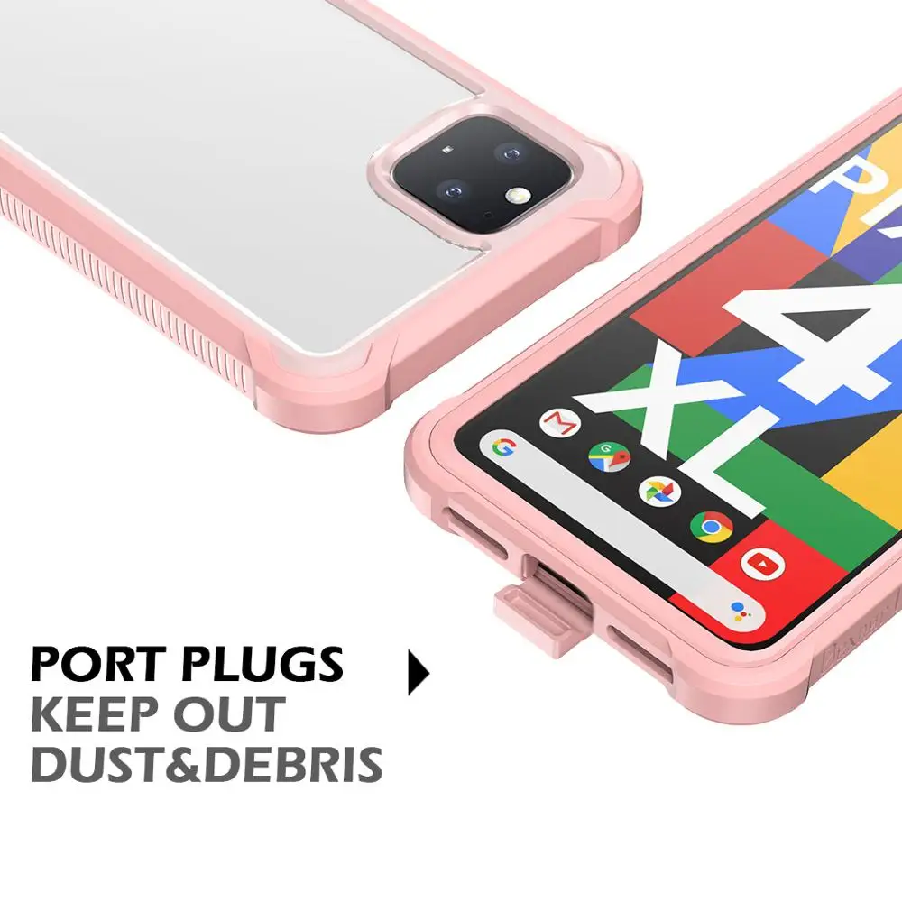 Роскошный Жесткий чехол грандевер для Google Pixel 4 XL, чехол, защита экрана, PC, TPU, силикон, 360, защита, shpock, чехол, Funda