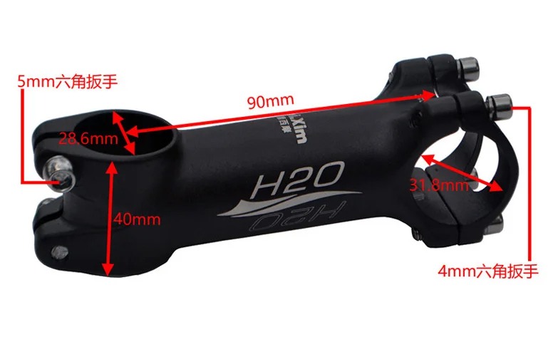 Горный велосипед 31 8*32 мм/60 мм/80 мм/90 мм/100 мм|bike riser|bike riser stemriser stem |