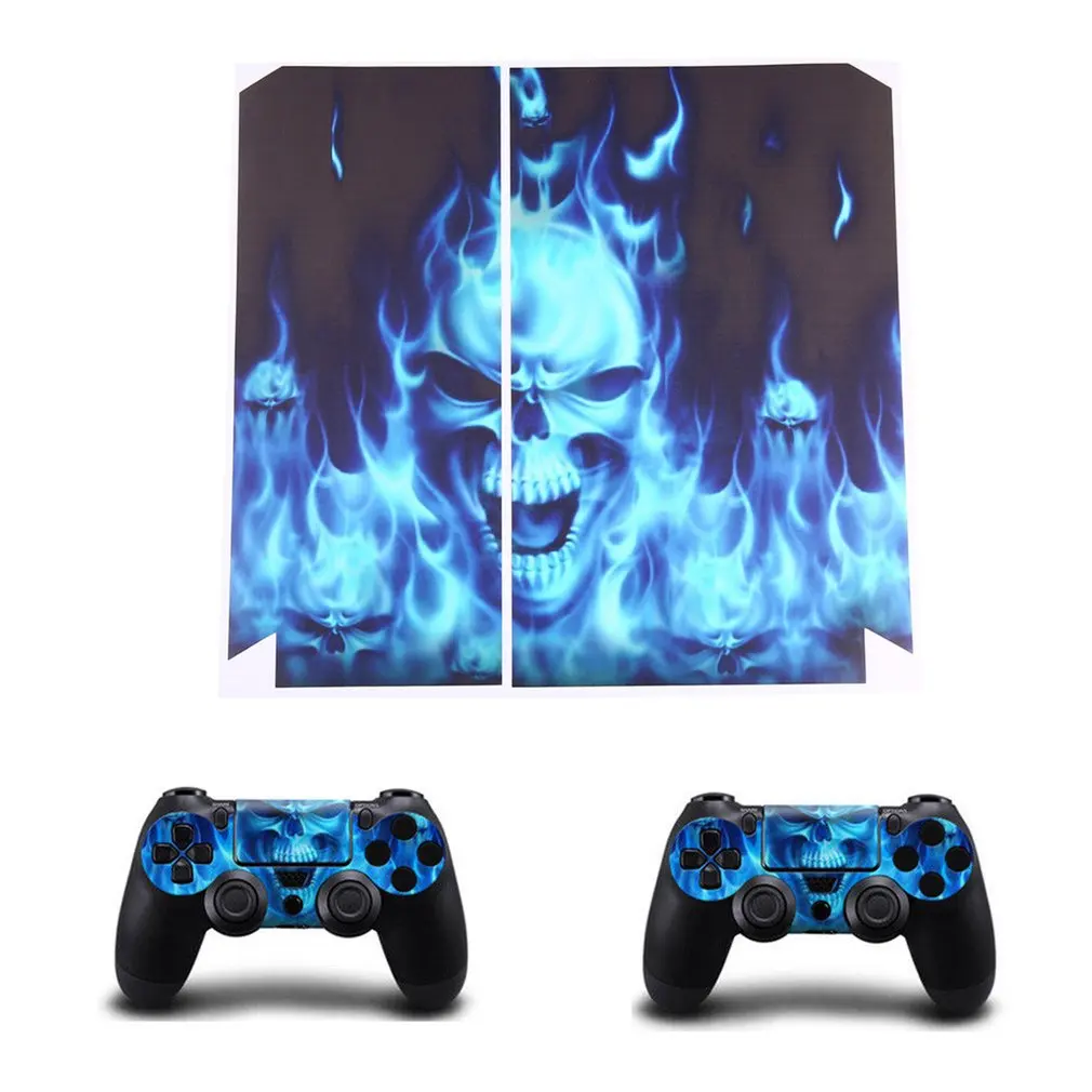 Водонепроницаемая виниловая наклейка на весь корпус Обложка для Sony PS4 консоли