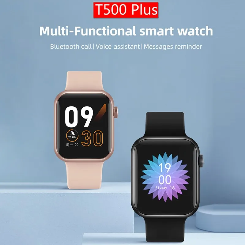 Смарт часы T500 PLUS 1 54 дюйма Bluetooth пульсометр тонометр|Смарт-часы| |