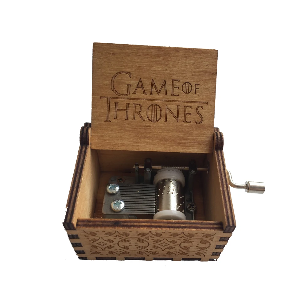 Антикварная Деревянная музыкальная шкатулка Звездные войны подарок на