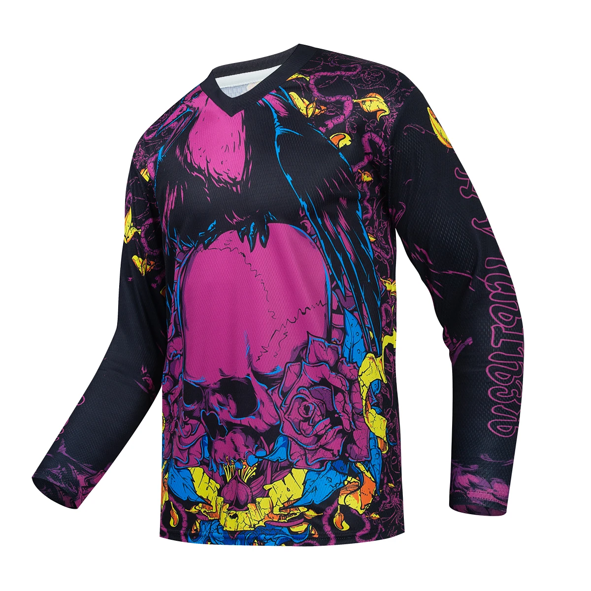 

KEYIYUAN Man Cycling Downhill Jersey Long T-shirt Radtrikot Herren Camisa Motocross Enduro Mtb Clothes Camisa Time Clothing