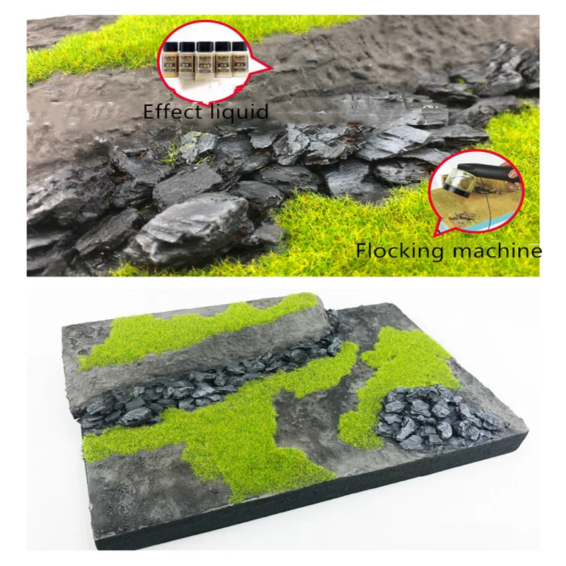 50 г/пакет архитектурная модель камень для Хо поезд макет дизайн|Наборы сборки