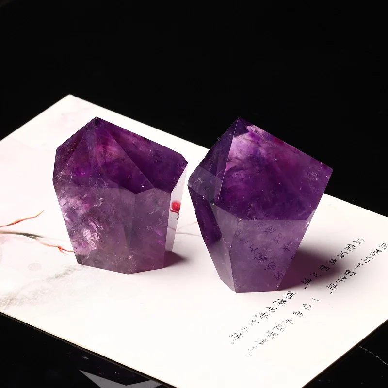 

1PC Natural Crystal Amethyst Crystal Quartz Crystal Mineral Jewelry Modern Home Decoration Small Decoration Gift Ornament