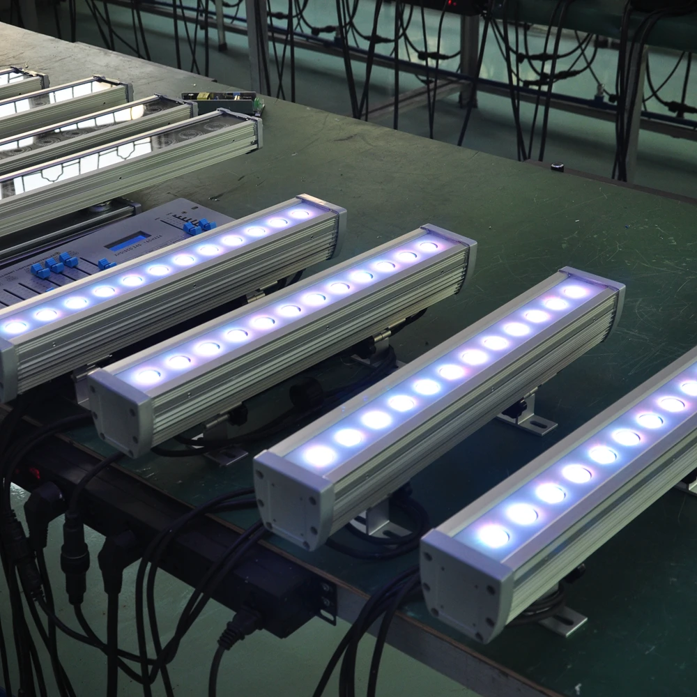 Gigertop 12x3 Вт RGB контройлер с 3IN1 Цвет 500 мм длиной светодиодная настенная лампа