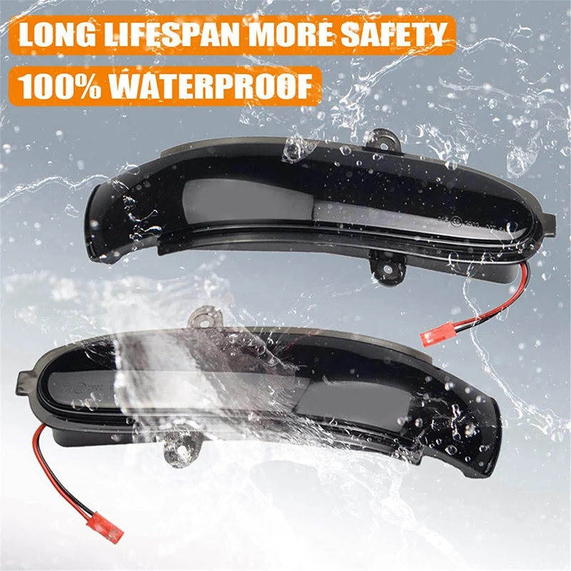 Динамический светодиодный указатель поворота на боковое зеркало заднего вида