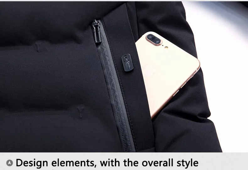 New Men's Winter Jacket High Quality Thick Winter Middle-Aged Warm Long Coat Cotton Clothes Men Parkas Large Size 5XL