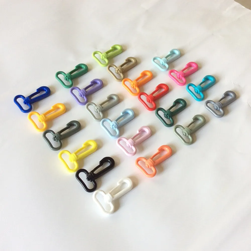 5 шт. пластиковые разноцветные застежки-карабины 25 мм | Дом и сад