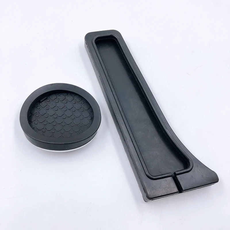 

Aluminium Car Accessory For Benz Smart Fortwo AT 2009-2014 Gas Accelerator Brake Foot Rest Pedals Pad Covers Stickers