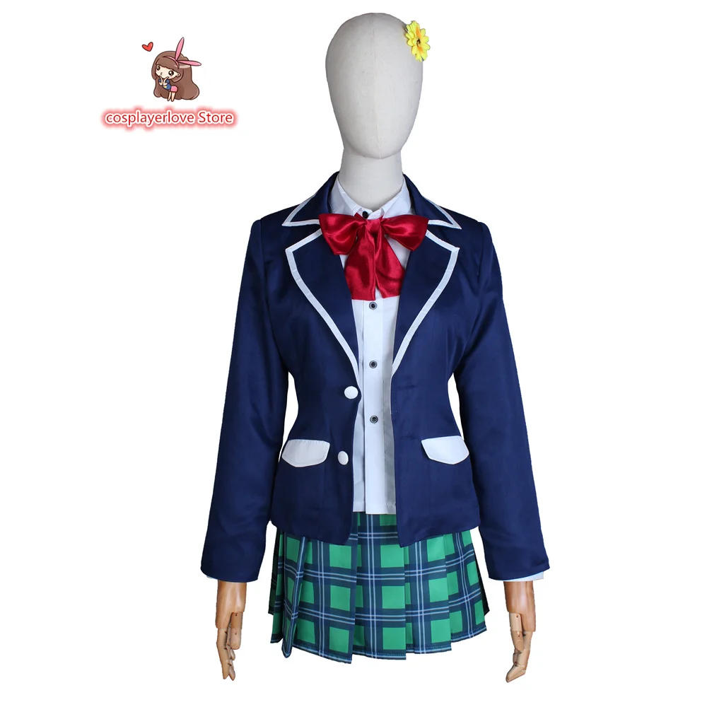 

Виртуальный Ютубер VTuber геймеры Honma Himawari косплей на заказ костюм Хэллоуин Рождественский Костюм