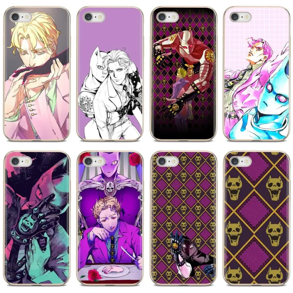 Силиконовый чехол для Huawei P8 P9 P10 P20 P30 P Smart 2019 Honor Mate 9 10 20 8X 7A 7C Pro Lite Kira Yoshikage Killer Queen JoJo