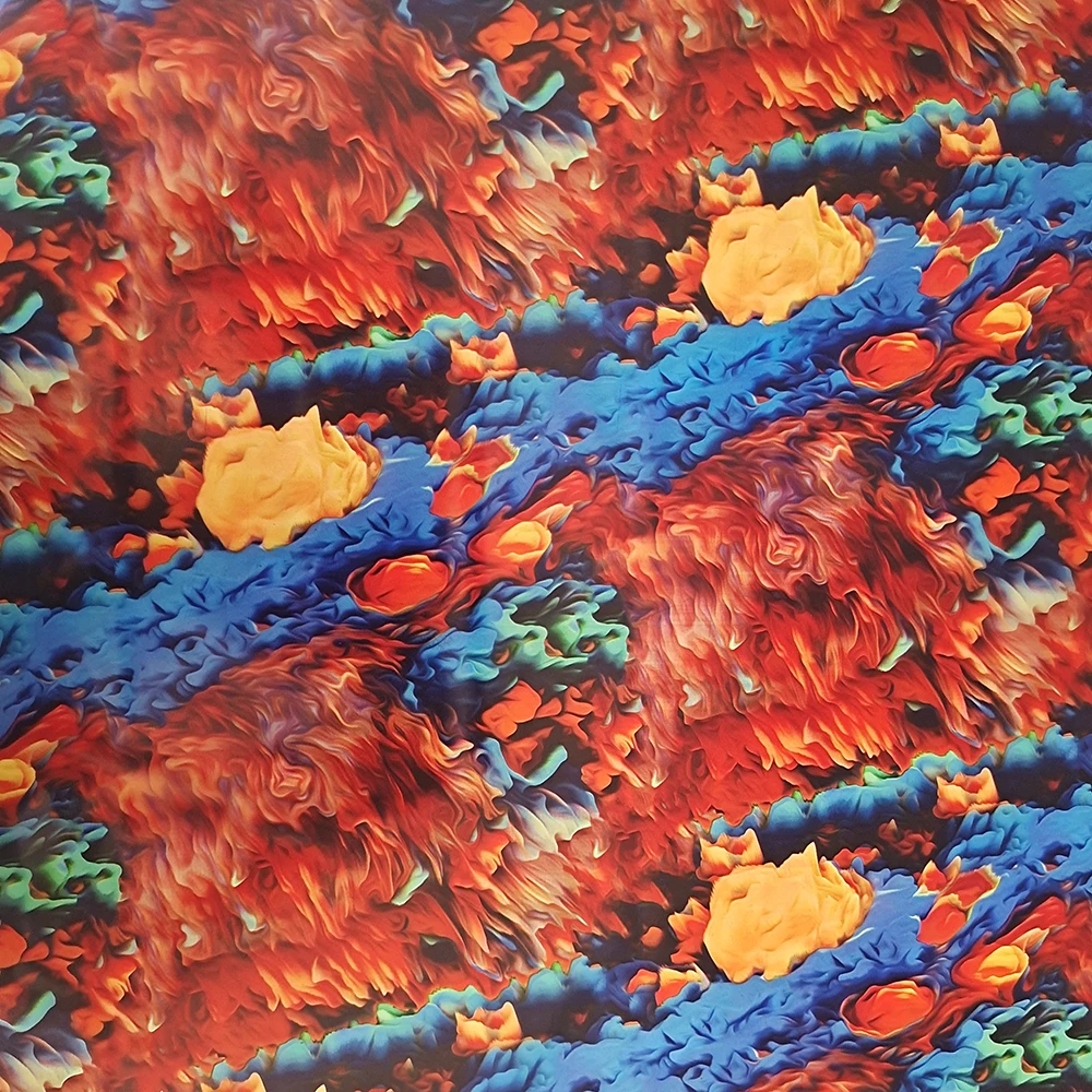 

cnHGarts Free shipping 50cm width cartoon hydro dipping film aqua water printing film Hydrographic Film WTP1965