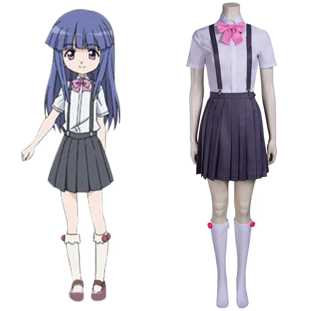 

Higurashi: When They Cry Rika Furude Cosplay Costume Outfits Halloween Carnival Suit