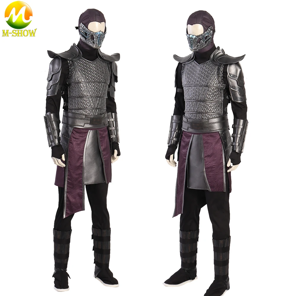 Костюм для косплея ниндзя из фильма Mortal Kombat Sub Zero бронированный костюм жилет