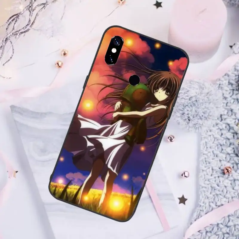 

Amine CLNNAD Phone Case For Xiaomi Redmi note 7 8 9 pro 8T 9S Mi Note 10 Lite pro
