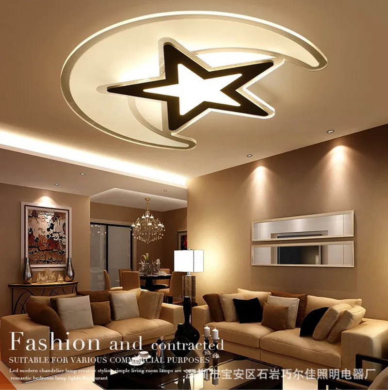 

modern ventilador de techo ceiling chandelier AC85-265V cafe hotel Bedside Aluminum lighting light ceiling lamp