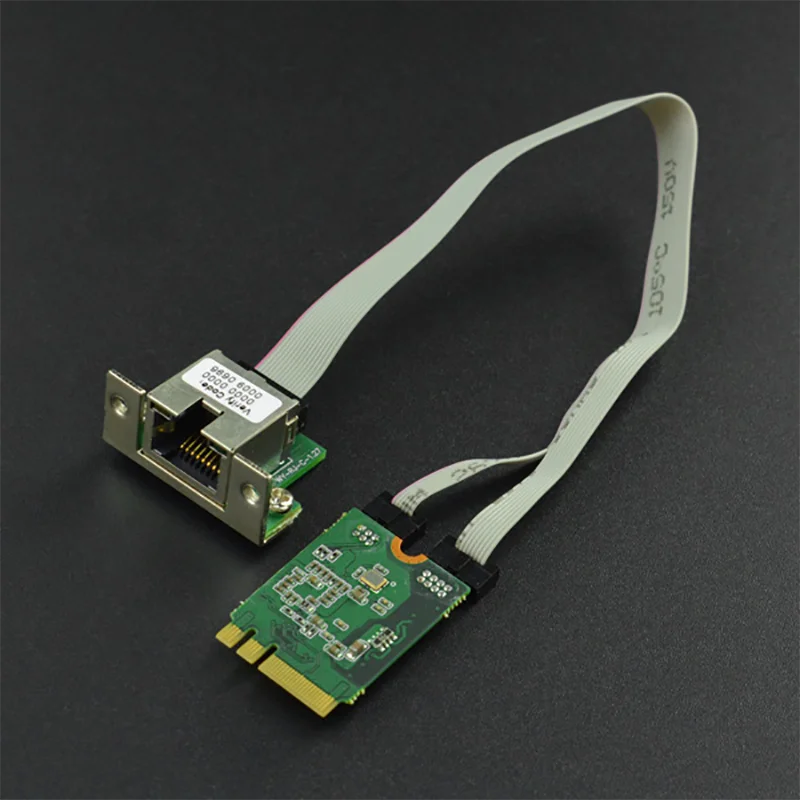 AISpark M.2 (ключ A + E) к гигабитному модулю Ethernet для LattePanda Alpha и Delta|Аксессуары