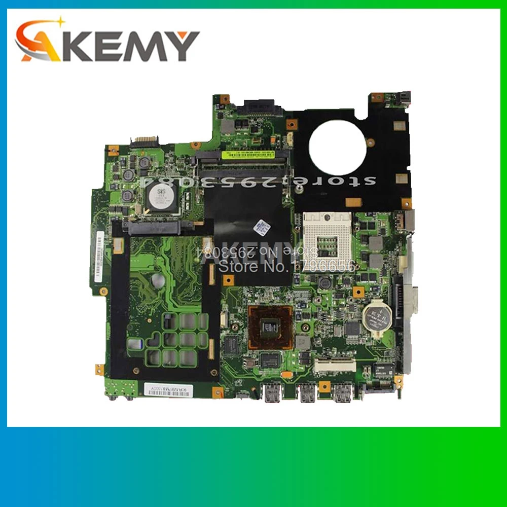 Материнская плата для ноутбука ASUS F5VL X50VL X59SL X50SL F5SL F5SR F5V X50V X59SR F5GL X50GL F5M X50M F5R X50R F5RL